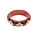 Wooden Bangles Sedu Maroon