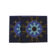 Coaster Zafaf Blue Bird Flower - Set of 2