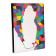 Qatar Map Notebook designed by Mubarak Al Thani 