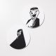 Arabian Man & Woman Coasters (Black & White)