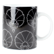 MIA - Carnation Black Mug 8