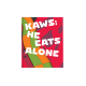 KAWS: HE EATS ALONE