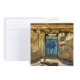 Mal Lawal 3 Greeting card - Blue Door 