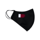Face mask - Qatar flag embroidery