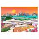 National Museum of Qatar Print by Saemi Kim