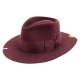 NICK FOUQUET HAT DOHA MOON WESTERN OXBLOOD