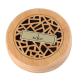 OdorOud in round wooden burner