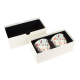 Museum of Islamic Art Ghawa Cups  - Orange Iznik Carnation (Set of 2)