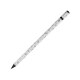 In-Q Pencil - Six Logo Pattern - White