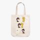 Urs Fischer's Untitled (Lamp/Bear) Glow Tote Bag (Beige)