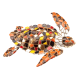 Barcino Mosaic Sea Turtle - 14cm