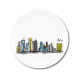 Skyline Ceramic Plate