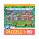  Soccer Spot & Find 100-Piece Puzzle 3-2-1 QOSM