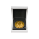 Sheikh Abdullah Bin Jassim 3D Gold Plated Coin