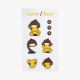 Urs Fischer's Untitled (Lamp/Bear) Puffy Sticker