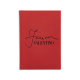 Forever Valentino Exhibition - Hardcover Notebook (Red)