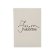 Forever Valentino Exhibition - Hardcover Notebook (White)