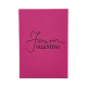 Forever Valentino Exhibition - Hardcover Notebook (Pink)