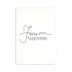 Forever Valentino Exhibition - Softcover Notebook (Beige)