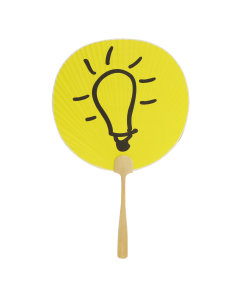Paddle Fan - Yellow