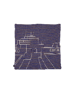 Cushion with Museum of Islamic Art architecture design