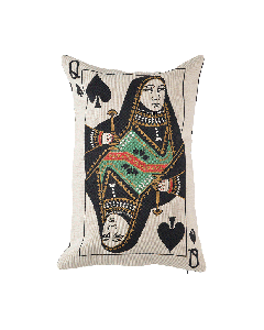 Cushion Cover Queen of Spades