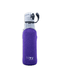 beIN Glass Water Bottle - Clear Top