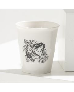 Hudhud Bird Cup (Black & White)