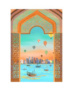 Grand Doha Print by Saemi Kim