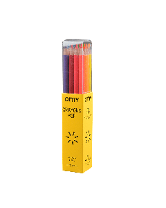 Omy Signature Pop Coloured Rounded Pencils 