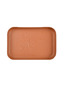 Camel Leather Tray –  20 x 30 cm