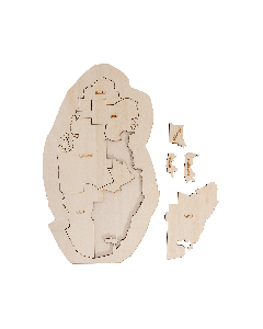 Little Palm Qatar Map Puzzle