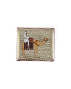 Bernardaud Tray with Camel - Gold background