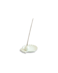 Ceramic Pearl Incense Holder (with incense sticks)