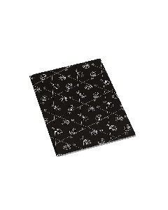 In-Q A6 Notebook - Logo in Square Pattern