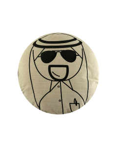 This is Qatar - Younger Qatari Male Cushion 