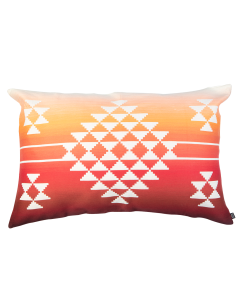 Cushion - Sadu Red Pattern (Rectangular)