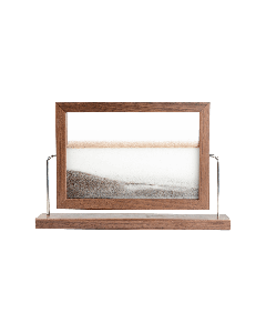Sandpicture - View through the window - 19 x 27 cm