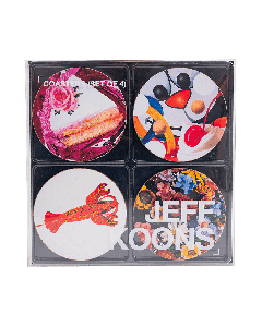 JEFF KOONS  - COASTERS SET OF 4
