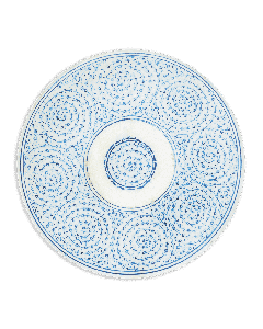 Découpage Plate - Iznik Spiral Motifs