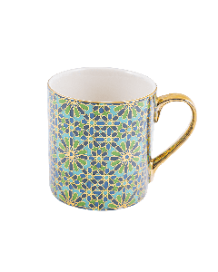 Museum of Islamic Art Mug - Green Islamic Geometry