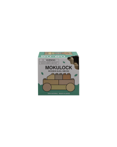 Wooden Toy – MOKULOCK Bubu blocks – 14 pcs
