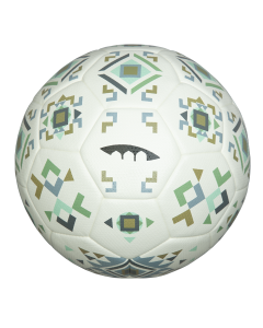 Football (PRO) - White with coloured pattern