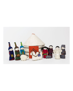 On the Move Exhibition - Mongolian Nativity Toy Set