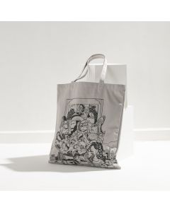Qatari Family Tote Bag (Grey)