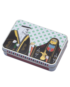 Qatari Playing Cards Tin Box - 2 decks