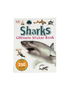 DK- Sharks Sticker Book