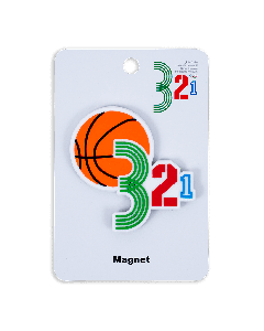 Basketball Magnet 3-2-1 QOSM 