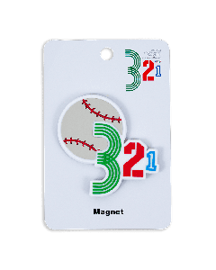  Baseball Magnet 3-2-1 QOSM