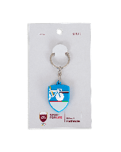  Cycling Shield Keychain 3-2-1 QOSM